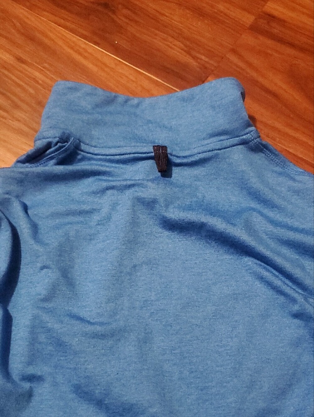 Brooks Women's Blue Quarter-Zip Long Sleeve Pullover - Picture 8 of 8